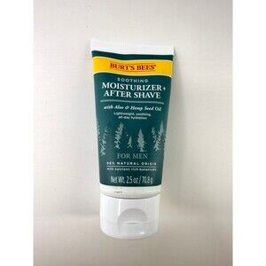 Burt’s Bees Soothing Moisturizer + After Shave for Men 2.5 oz NEW